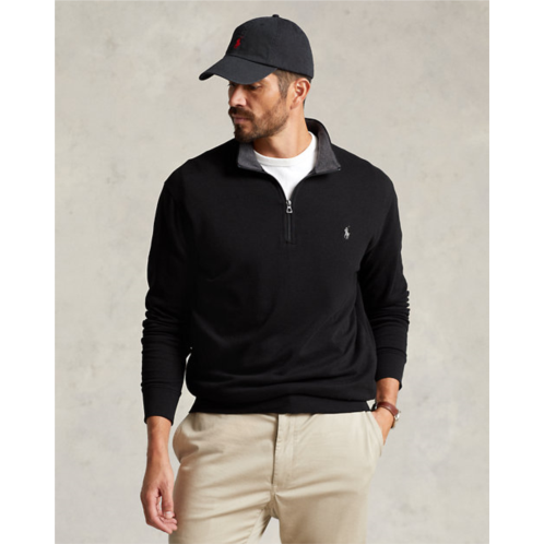 Polo Ralph Lauren Luxury Jersey Quarter-Zip Pullover