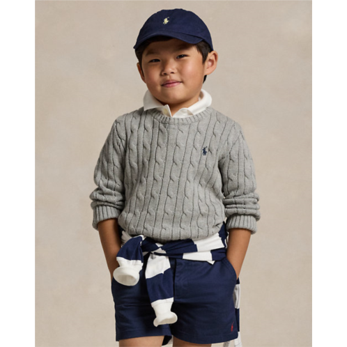 Polo Ralph Lauren Cable-Knit Cotton Sweater