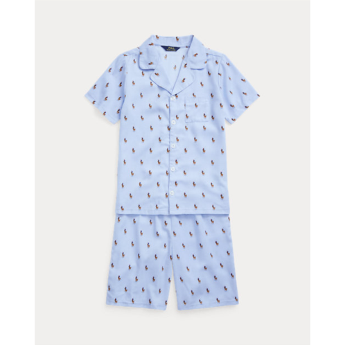 Polo Ralph Lauren Polo Pony Flannel Sleep Set