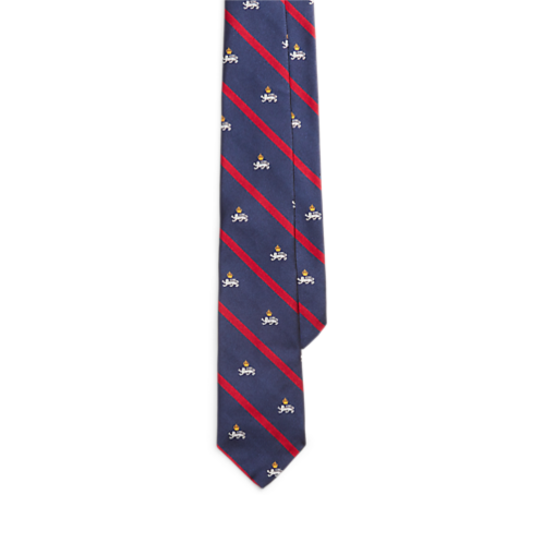 Polo Ralph Lauren Striped Silk Repp Narrow Club Tie