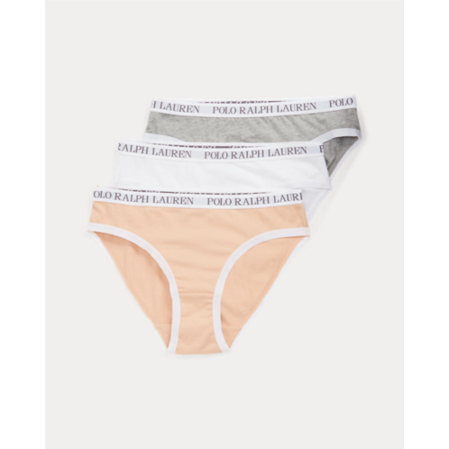 Polo Ralph Lauren Stretch Jersey Bikini 3-Pack