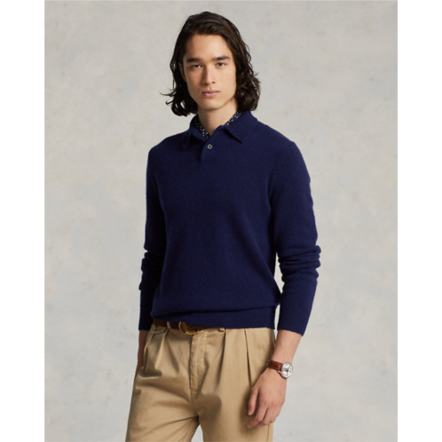 Polo Ralph Lauren Cashmere Polo-Collar Sweater