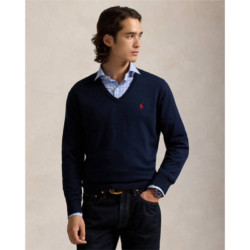 Polo Ralph Lauren Cotton V-Neck Sweater