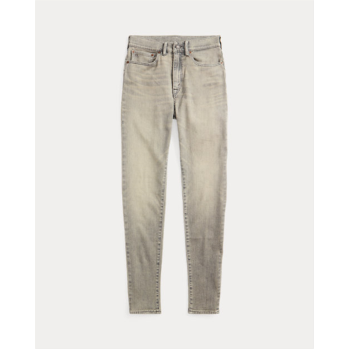 Polo Ralph Lauren Stretch High Skinny Distressed Grey Jean