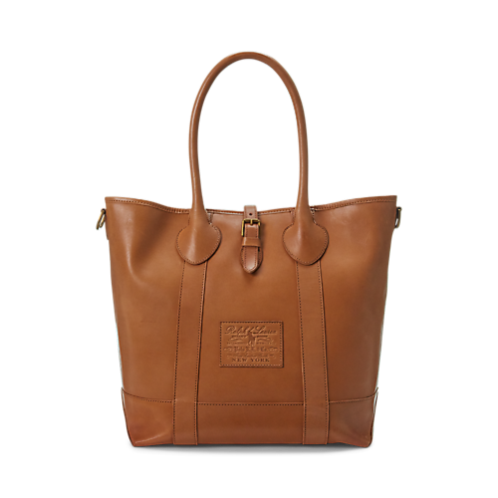 Polo Ralph Lauren Heritage Tumbled Leather Tote