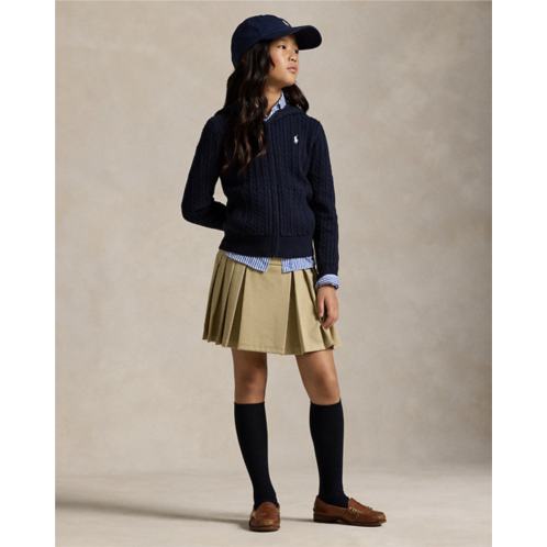 Polo Ralph Lauren Pleated Ponte Skort