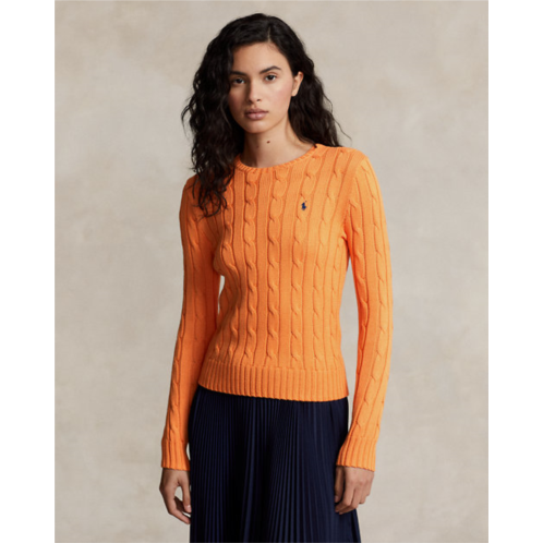 Polo Ralph Lauren Cable-Knit Cotton Crewneck Sweater