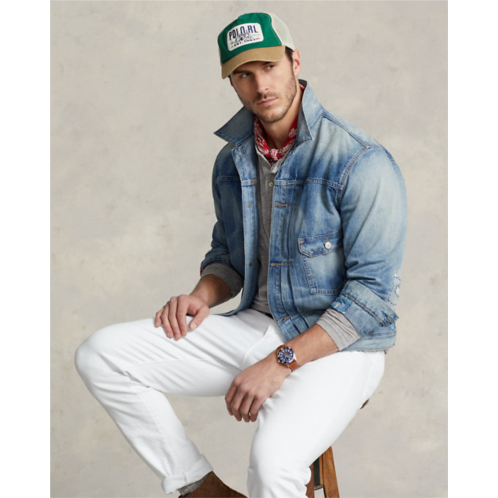 Polo Ralph Lauren Distressed Denim Trucker Jacket