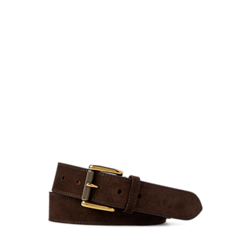 Polo Ralph Lauren Suede Roller-Buckle Belt