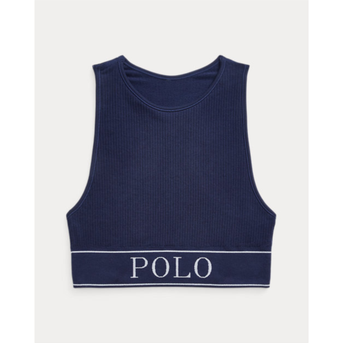 Polo Ralph Lauren Seamless Cropped Jewelneck Tank