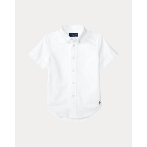 Polo Ralph Lauren Cotton Oxford Short-Sleeve Uniform Shirt