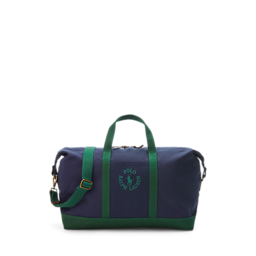 Polo Ralph Lauren Logo-Embroidered Canvas Duffel