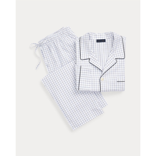 Polo Ralph Lauren Organic Cotton Tattersall Pajama Set