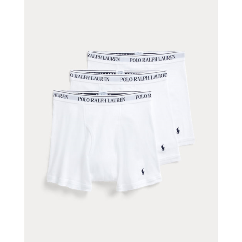 Polo Ralph Lauren Cotton Wicking Boxer Brief 3-Pack