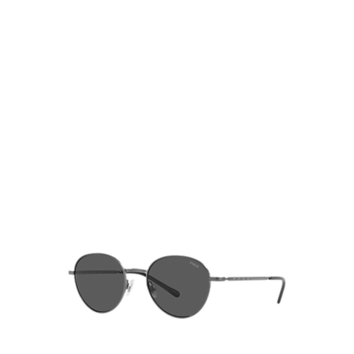 Polo Ralph Lauren Retro Round Metal Sunglasses