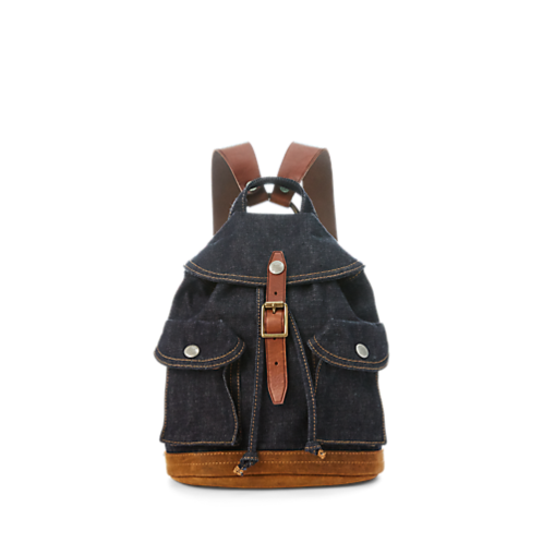 RRL Mini Denim Rucksack