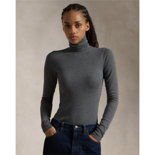 Polo Ralph Lauren Stretch Ribbed Turtleneck