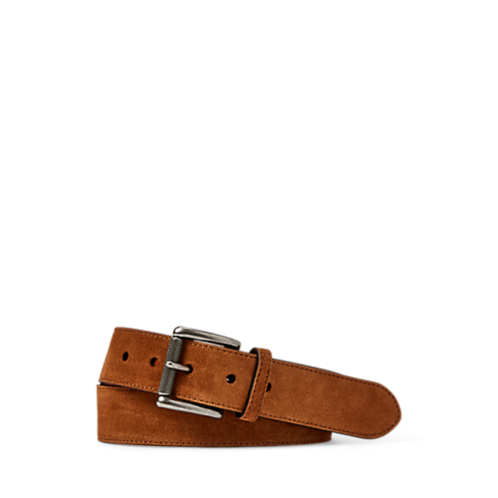 Polo Ralph Lauren Suede Roller-Buckle Belt