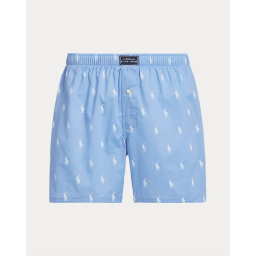 Polo Ralph Lauren Classic Woven Cotton Allover Pony Boxer