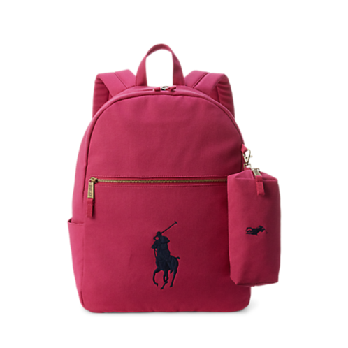 Polo Ralph Lauren Big Pony Canvas Large Backpack