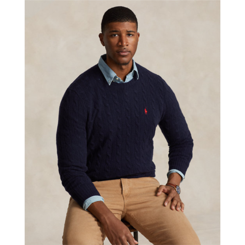 Polo Ralph Lauren Cable-Knit Wool-Cashmere Sweater