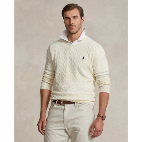 Polo Ralph Lauren Cable-Knit Wool-Cashmere Sweater