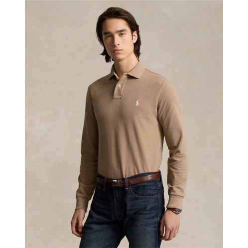 Polo Ralph Lauren Classic Fit Mesh Long-Sleeve Polo Shirt