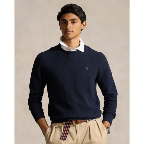 Polo Ralph Lauren Textured Cotton Crewneck Sweater