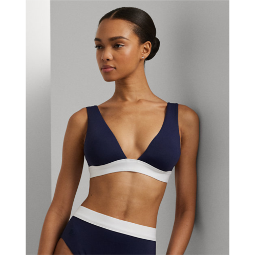 Polo Ralph Lauren Two-Tone Bikini Top