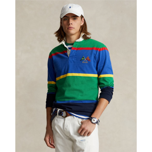 Polo Ralph Lauren Classic Fit Striped Jersey Rugby Shirt