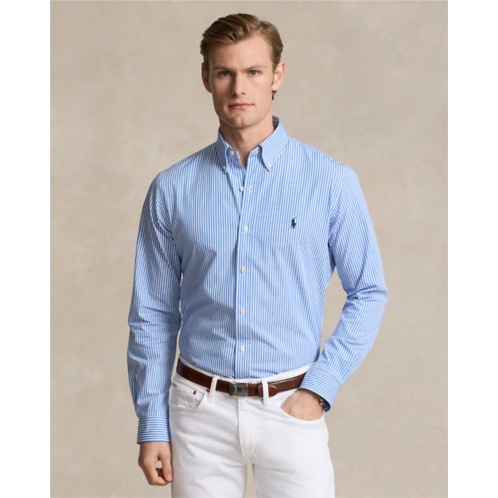 Polo Ralph Lauren Classic Fit Striped Stretch Poplin Shirt - All Fits