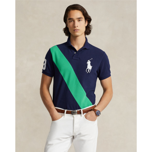 Polo Ralph Lauren Custom Slim Fit Big Pony Mesh Polo Shirt - All Fits