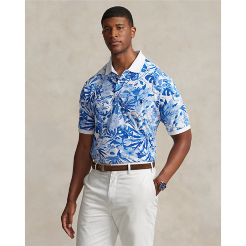 Polo Ralph Lauren Floral-Print Mesh Polo Shirt