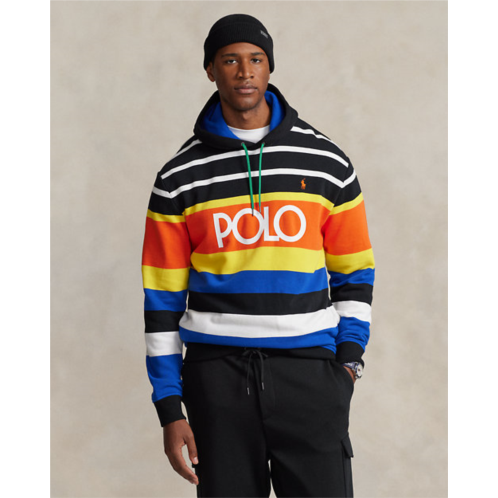 Polo Ralph Lauren Logo Striped Fleece Hoodie