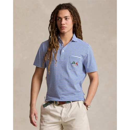 Polo Ralph Lauren Classic Fit Striped Lisle Polo Shirt