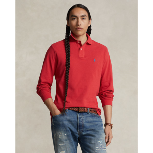 Polo Ralph Lauren Classic Fit Mesh Long-Sleeve Polo Shirt