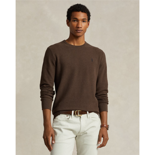 Polo Ralph Lauren Textured Cotton Crewneck Sweater