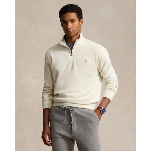 Polo Ralph Lauren Luxury Jersey Quarter-Zip Pullover