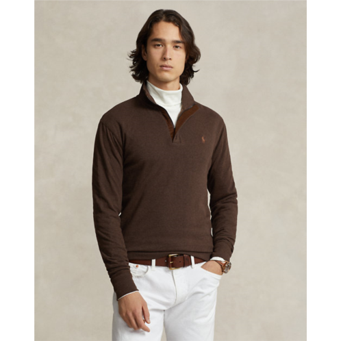 Polo Ralph Lauren Luxury Jersey Quarter-Zip Pullover