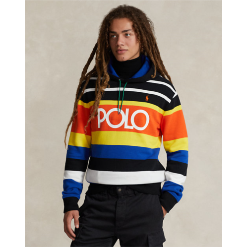 Polo Ralph Lauren Logo Striped Fleece Hoodie