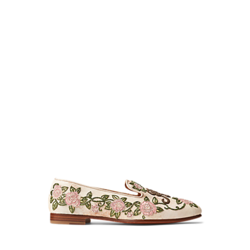 Polo Ralph Lauren Alonzo Embellished Denim Slipper