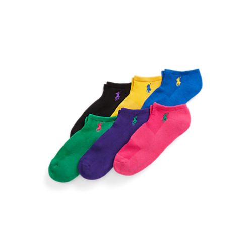 Polo Ralph Lauren Low-Cut Ankle Sock 6-Pack