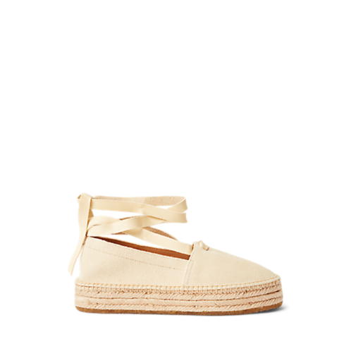 Polo Ralph Lauren Roughout Suede Lace-Up Espadrille