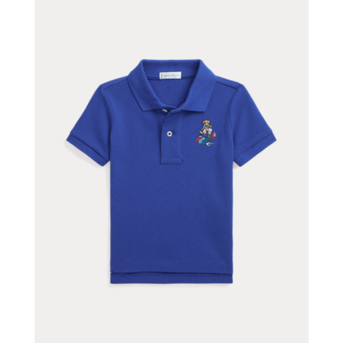 Polo Ralph Lauren Polo Bear Cotton Mesh Polo Shirt