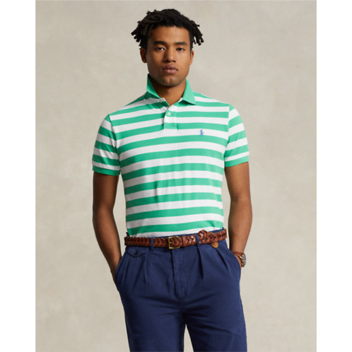 Polo Ralph Lauren Classic Fit Striped Mesh Polo Shirt