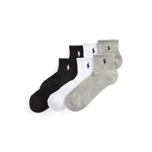 Polo Ralph Lauren Cotton-Blend Quarter Sock 6-Pack