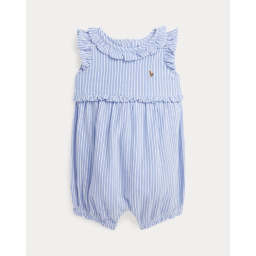 Polo Ralph Lauren Striped Knit Oxford Bubble Shortall