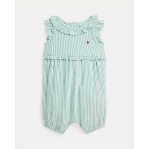 Polo Ralph Lauren Striped Knit Oxford Bubble Shortall