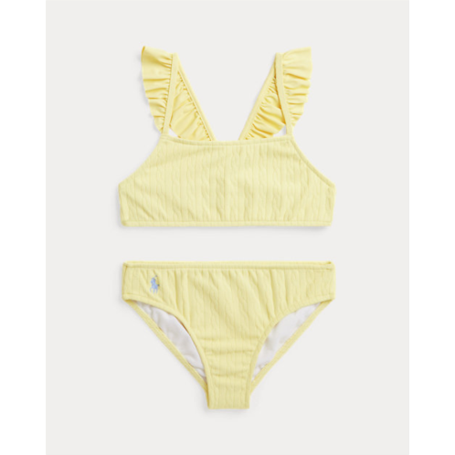 Polo Ralph Lauren Mini-Cable Two-Piece Swimsuit