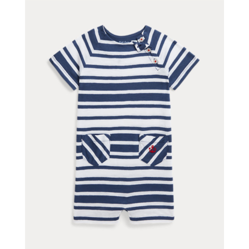 Polo Ralph Lauren Striped Cotton Jersey Shortall